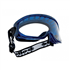 Lunettes masque monture PVC bleu aéré bord mousse PC incolores anti rayures et anti buée