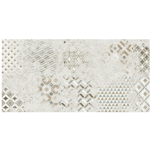 Faïence salle de bain en grès cérame fin rectifié - Mockup - 100,0 CM x 40,0 CM - ép. 7,00 MM - Chartula Grey