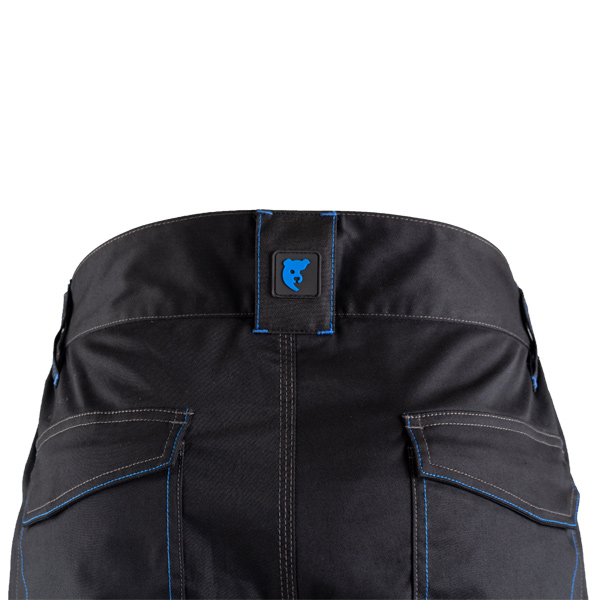 Pantalon de travail pour homme stretch coupe ajustée avec poches genouillères - Telica II Coverguard - Noir - Taille S