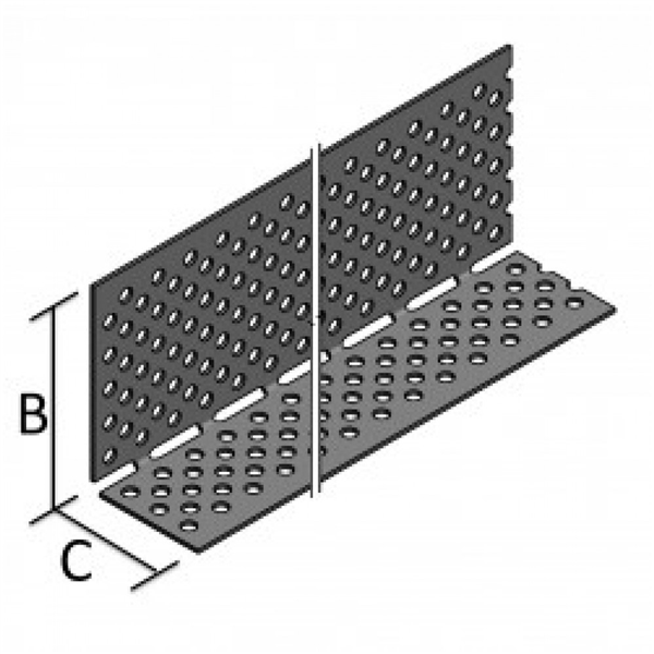Grille anti-rongeurs en acier galvanisé - GAR Simpson Strong - 42 x 25 mm - L. 25 m