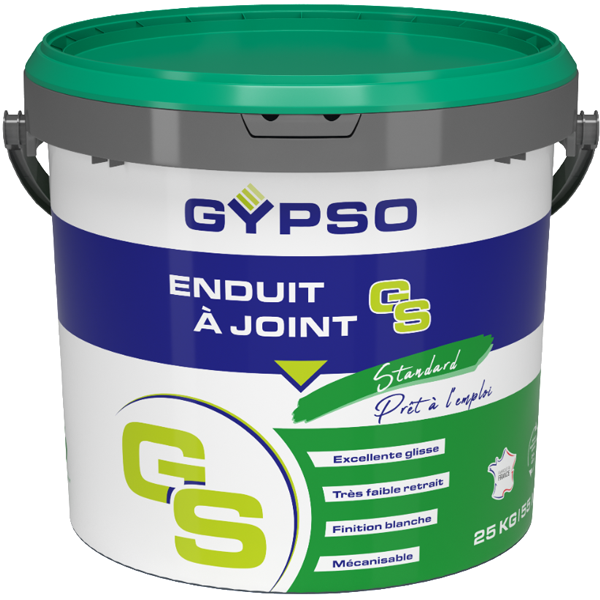 Enduit à joint prêt à l’emploi Gypso GS standard - seau de 25,0 KG