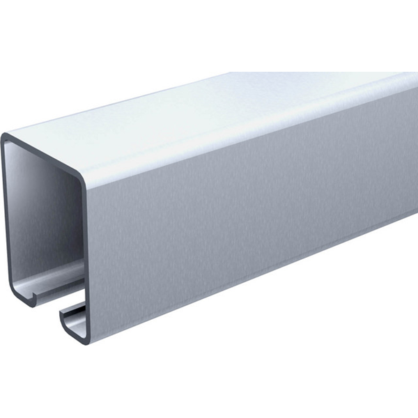 Rail galvanisé 5040 Mantion - section 50 x 40 mm - longueur de 2 mètres