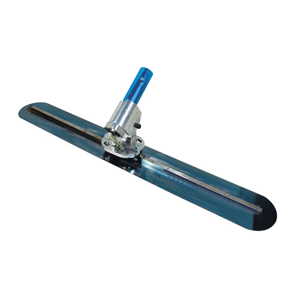 Lisseuse de finition béton Théard Novaliss - acier bleui longueur 90 cm avec rotule
