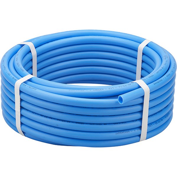 PER Tube nu bleu diamètre 12 chauffage et sanitaire couronne de 15m