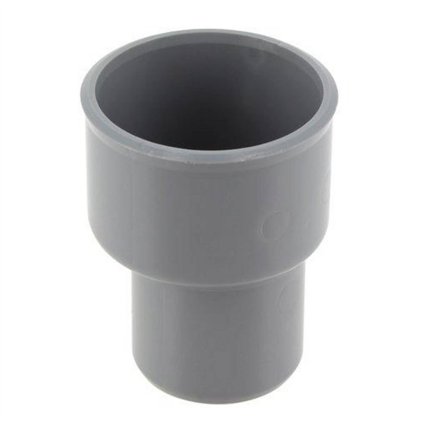 Manchette de réparation mâle-femelle Nicoll ZHH en PVC gris NF - diamètre 40 x 33,5 mm