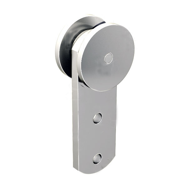 Chariot Mantion avec 2 galets en acier sur bague bronze auto-lubrifiante - Charge maxi 20 kg