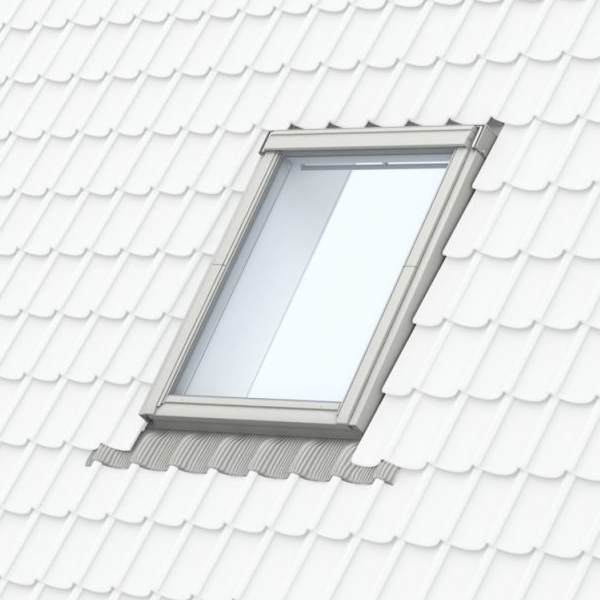Raccord de rénovation sur tuile Velux EW6000 avec isolant pour fenêtre de toit CK02 de 55,0 CM x 78,0 CM