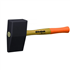 Marteau de ferblantier en PVC 85x40 x150 mm Edma pour travail du zinc