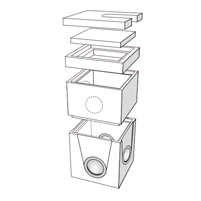 REG EP A/ 3 OPERCULE 33X33X30