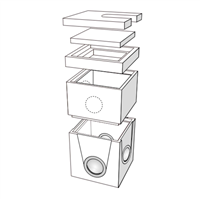 REG EP A/ 3 OPERCULE 33X33X30