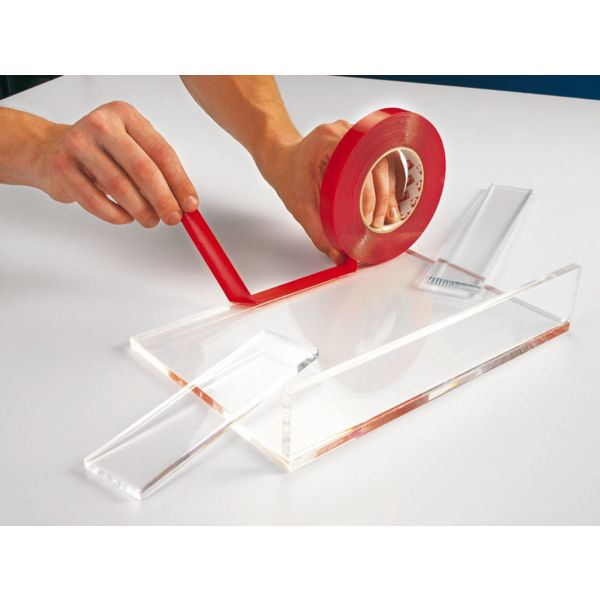 Ruban adhésif double face transparent 19 mm x 10 mètres Scapa AS1160