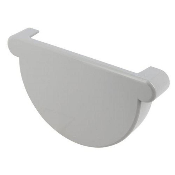 Fond de gouttière à coller pour gouttière 1/2 rond développé 25 coloris gris