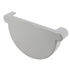 Fond de gouttière à coller pour gouttière 1/2 rond développé 25 coloris gris