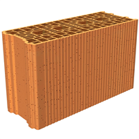 Brique  Porotherm Homebric pour maison individuelle - RC 80 - R = 1,30 m².K/W - 500,0 MM x 200 MM x 299,0 MM