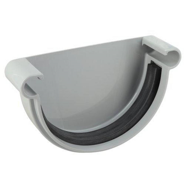 Fond de gouttiere a joint 25 gris