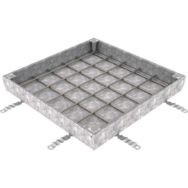 TRAPPE ACO UNIFACE ACIER GALVANISE 500X500MM H70MM M125 / 600KN