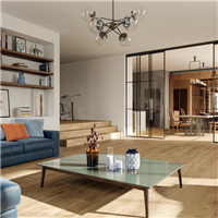 Carrelage intérieur en grès cérame rectifié effet bois Heartwood - 120,0 cm x 20,0 cm - ép. 9,00 mm - Malt