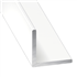 Cornière égale - Aluminium laqué blanc - 15 x 15 mm - épaisseur 1.5 mm - longueur 1 m