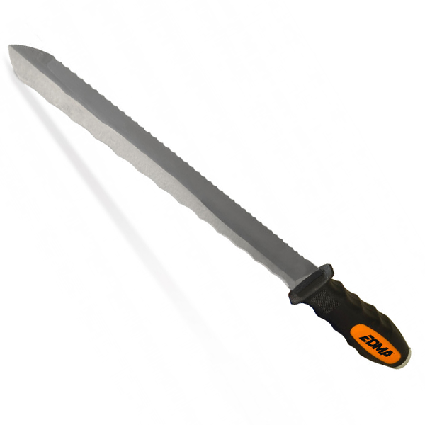 Couteau pour isolants 420 mm avec fourreau de rangement Edma 168055