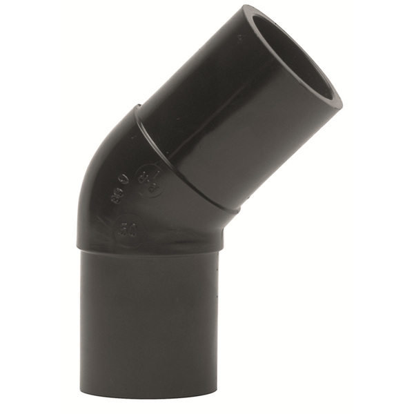 COUDE 45 EMBOUTS MALES PE100 SDR7.4 PN25 D110