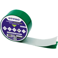 Ruban adhésif pour étanchéité à l'air des membranes pare-vapeur Gypso - 60 mm x 25 m
