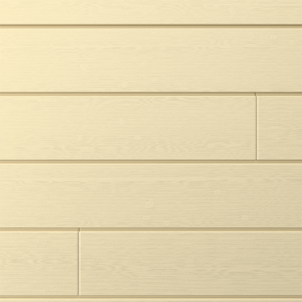 Bardage peint et saturé en sapin du Nord - profil Inca - Sirocco - 20 mm x 125 mm x 4.46 m