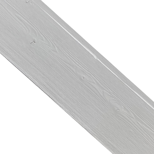 Bardage peint et saturé en sapin du Nord - profil Eastwood - Gris Lumière (RAL 7035) - 19 mm x 125 mm x 4.2 m