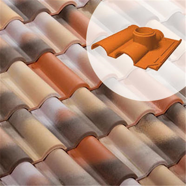 Tuile à douille - Romane Réno 65RR - diamètre 150 mm - Vieux midi