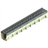 ACO MULTIDRAIN100 BP HT 150MM GRILLE PASS ACIER GALVA A15