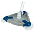Balai triangulaire avec brosse Astralpool pour piscine - tuyau de Ø 32 et 38 mm - fixation par clip - sans manche