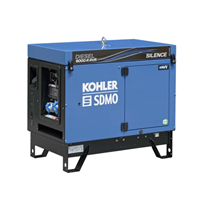 Groupe électrogène SDMO monophasé 4.9 kW Diesel 6000 A Silence AVR