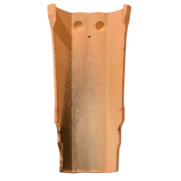 Tuile de courant à fond plat en terre cuite - Système Stop - pour toitures exposées au vent - Silvacane littoral