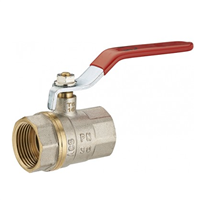 Vanne à boisseau double femelle à manette 3/8" (12x17)