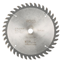 Lame scie circulaire bois universel Dewalt DT4063-QZ Ø 184 mm alésage 16 mm 40 dents