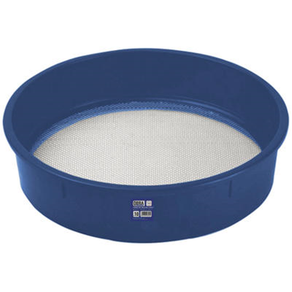 Tamis de maçon choc Obra toile n°10 diamètre 450 mm profondeur 100 mm