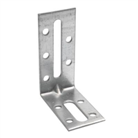 Équerre de fixation avec renfort EFIXR 70X55X30 mm épaisseur 2 mm