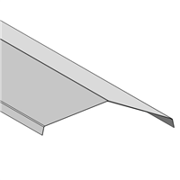 Arêtier pour toiture bac acier Clipeo Couverture Bacacier - Longueur 2,10 M - Graphite 7016