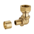 Coude femelle à glissement avec écrou tournant pour tube PER - Diamètre 12 mm - Noyon & Thiebault