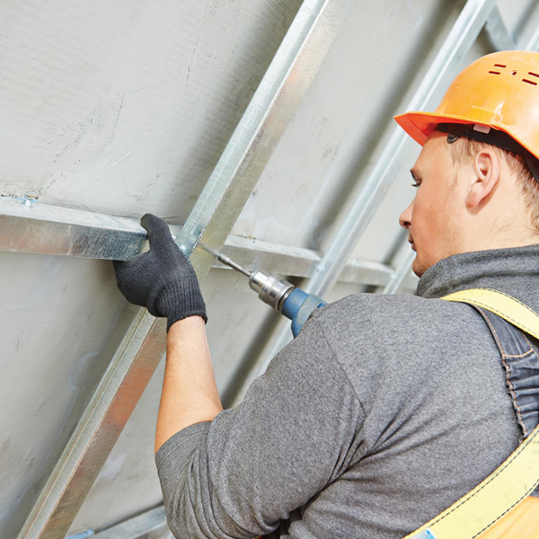 Cheville à frapper B-Long Xtrem Spit avec vis tête fraisée zinguée - 8 x 60 mm - Boîte de 50