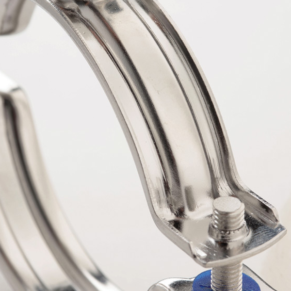 Collier support non isolé acier inox - Erico - Tige M8/M10 - Tuyaux Ø 29-35 mm - Boîte de 100