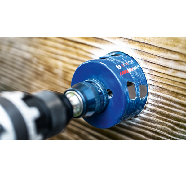 Coffret de 6 scies trépans multi-matériaux - Expert Tough Material Bosch - 22 à 68 mm - longueur utile 60 mm