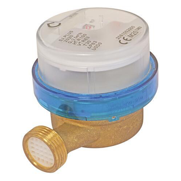 Compteur d'eau divisionnaire - Jet unique - Eau froide - Calibre 15 - M 3/4