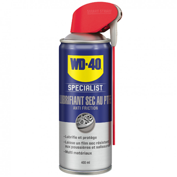 Lubrifiant sec au PTFE WD-40 Specialist - antifriction - séchage rapide - aérosol de 400 mL