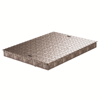 TAMPON SEUL TELECOM ACIER GALVA TOLE LARMEE TYPE L1T