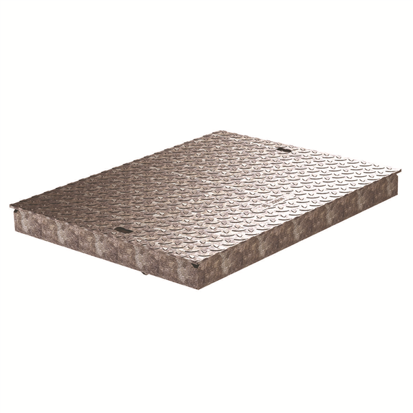 TAMPON SEUL TELECOM ACIER GALVA TOLE LARMEE TYPE L1T