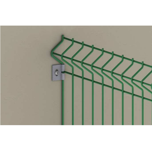 Fixation murale pour panneau grillage rigide Moreda - acier inoxydable AISI 304 - sachez de 10 pièces