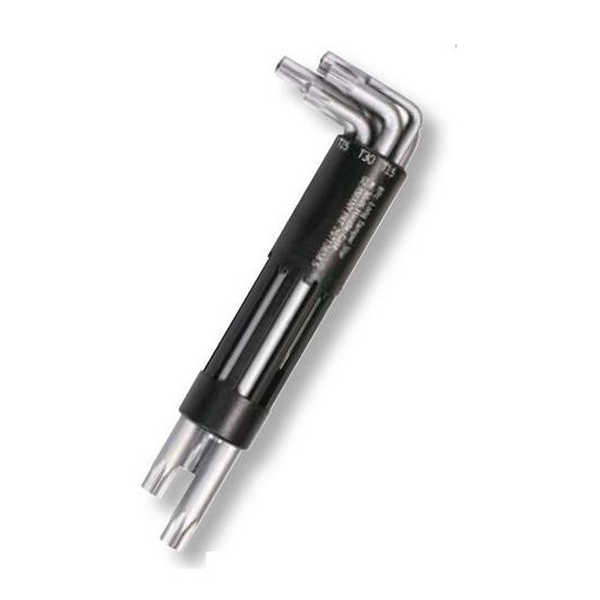 Jeu de 8 clés mâles KS Tools - Torx percées longues - Diamètre 10 à 50 mm - Acier trempé