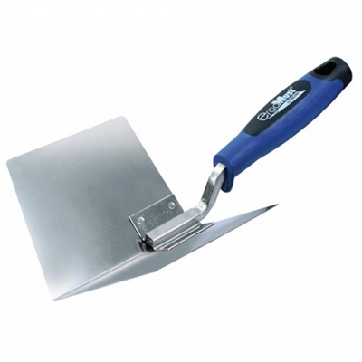 Couteau à enduire angle intérieur pour coins de murs - Ergomust Théard - lame acier inoxydable