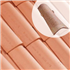 Tuile en terre cuite tégula Canal'fix 46 - coloris Rouge