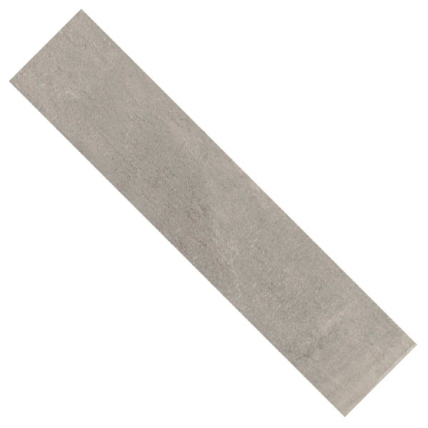 Plinthe en grès émaillé effet pierre Edilis Salvador - 45,0 CM x 8,0 CM - ép. 8,5 MM - Gris